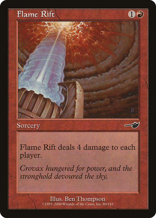 Flame Rift (NMS-080) - Nemesis Foil