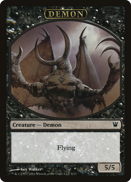 Demon (ISD-004) - Innistrad Tokens