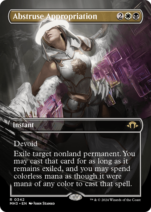 Abstruse Appropriation (Borderless) (MH3-342) - Modern Horizons 3