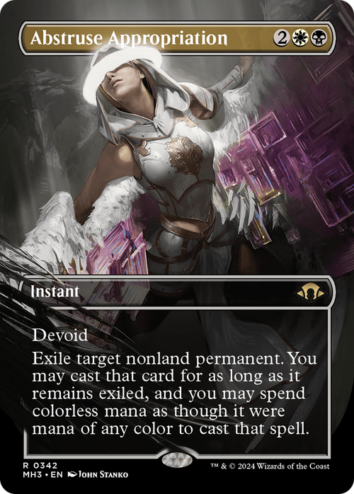 Abstruse Appropriation (Borderless) (MH3-342) - Modern Horizons 3