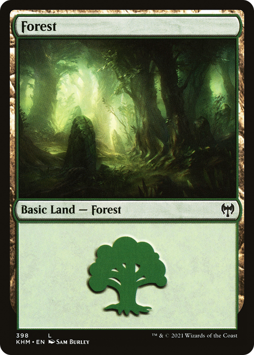 Forest (KHM-398) - Kaldheim Foil