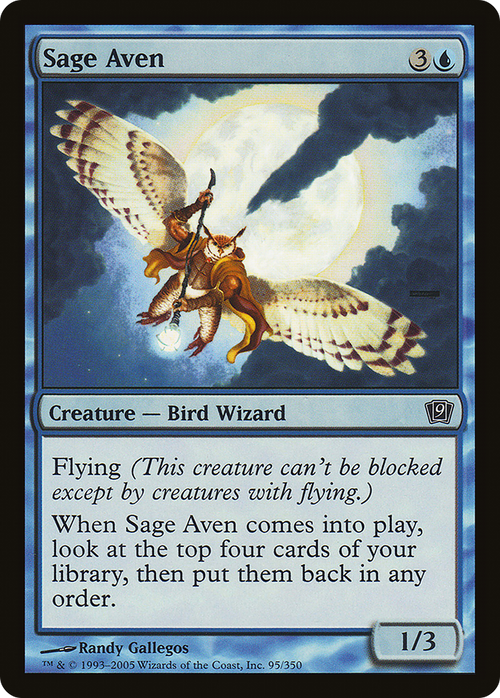 Sage Aven (9ED-095) - 9th Edition