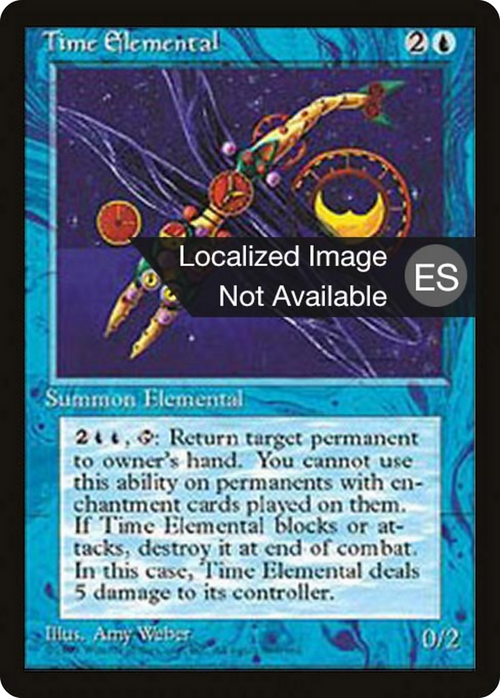 Time Elemental (4BB-) - Fourth Edition Foreign Black Border