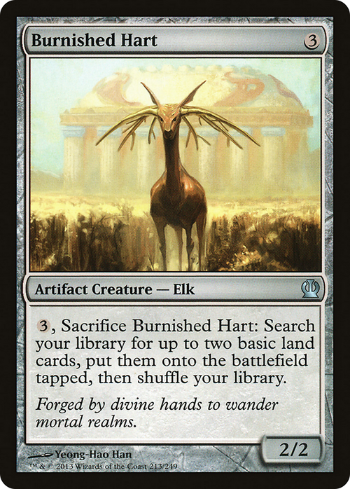 Burnished Hart (THS-213) - Theros Foil