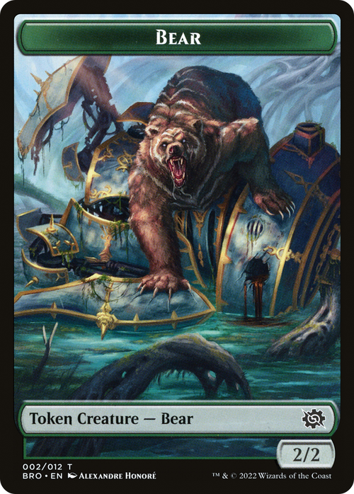 Bear (TBRO-002) - The Brothers' War Tokens