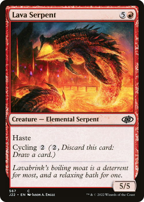 Lava Serpent (J22-567) - Jumpstart 2022