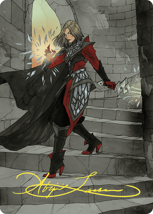 Rowan, Scion of War // Rowan, Scion of War (AWOE-059) - Wilds of Eldraine Art Series (Borderless)