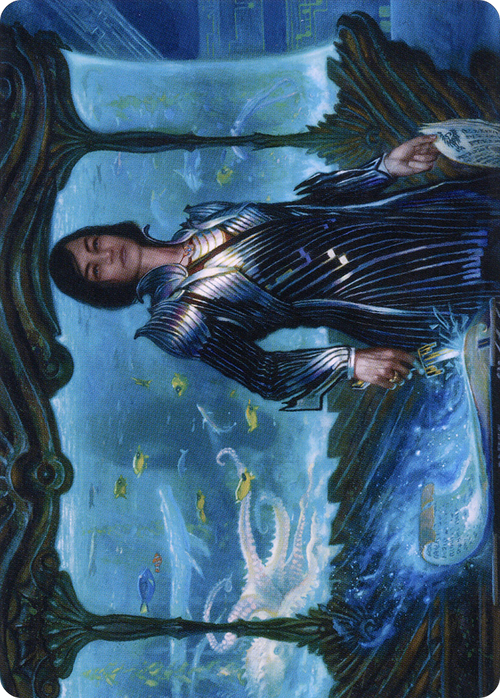 Lagrella, the Magpie // Lagrella, the Magpie (ASNC-028) - New Capenna Art Series (Borderless) Foil