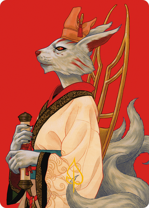 Pearl-Ear, Imperial Advisor // Pearl-Ear, Imperial Advisor (AMH3-045) - Modern Horizons 3 Art Series (Borderless) Foil