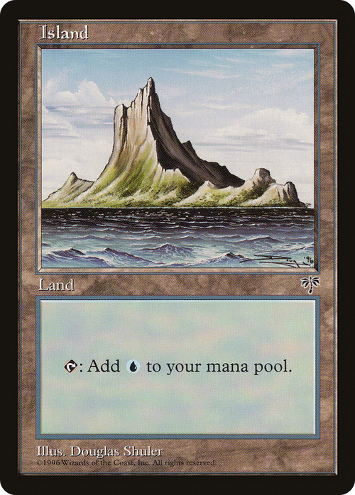 Island (Off-Center Spire) (MIR-) - Mirage