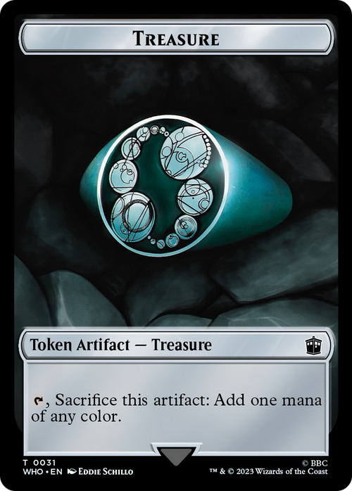 Treasure (TWHO-031) - Doctor Who Tokens Foil