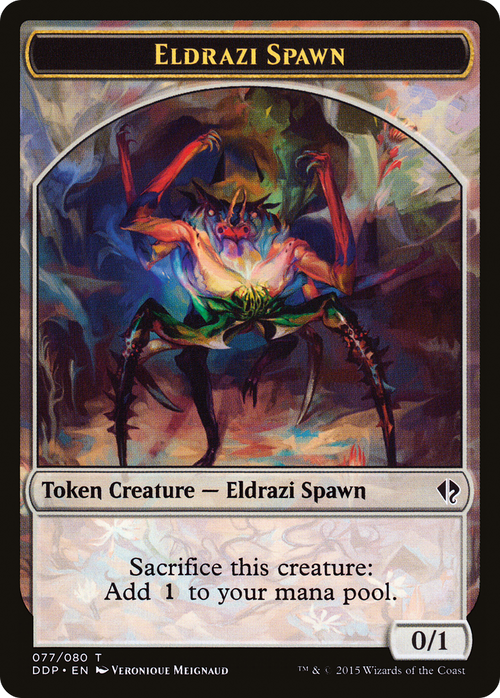Eldrazi Spawn Token (077) (DDP-077) - Duel Decks: Zendikar vs. Eldrazi