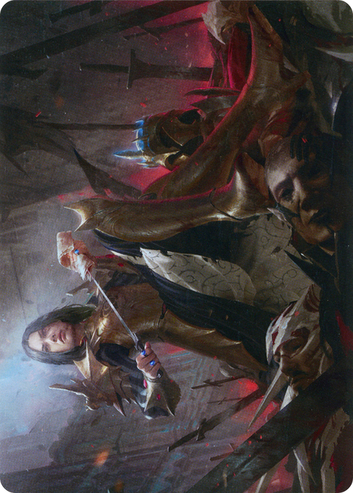 Marchesa, Resolute Monarch // Marchesa, Resolute Monarch (AMOM-025) - March of the Machine Art Series (Borderless)