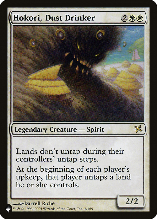 Hokori, Dust Drinker (LIST-BOK-7) - The List