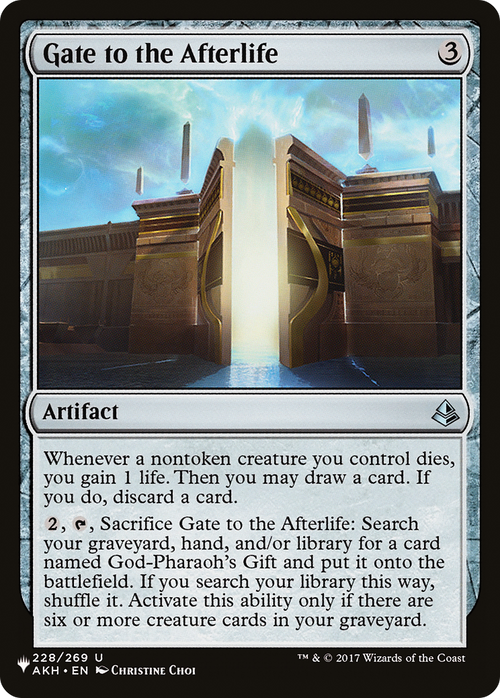 Gate to the Afterlife (LIST-AKH-228) - The List