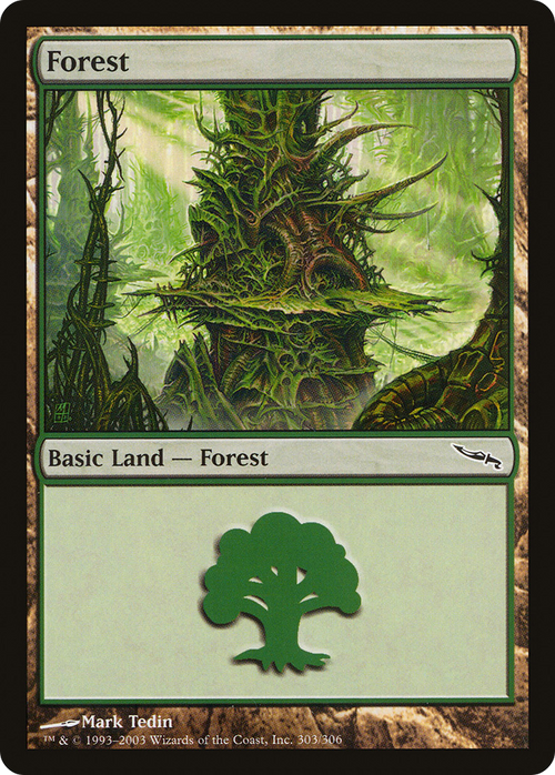 Forest (303) (MRD-303) - Mirrodin