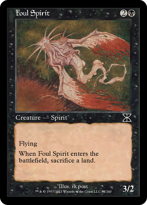 Foul Spirit (ME4-081) - Masters Edition IV