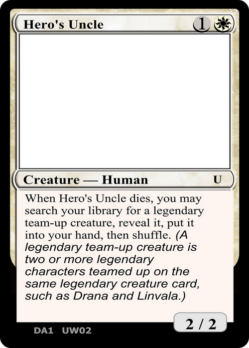 Hero's Uncle (UNK-) - Unknown Event