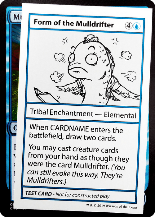 Form of the Mulldrifter (No PW Symbol) (CMB1-022) - Mystery Booster Playtest Cards 2021