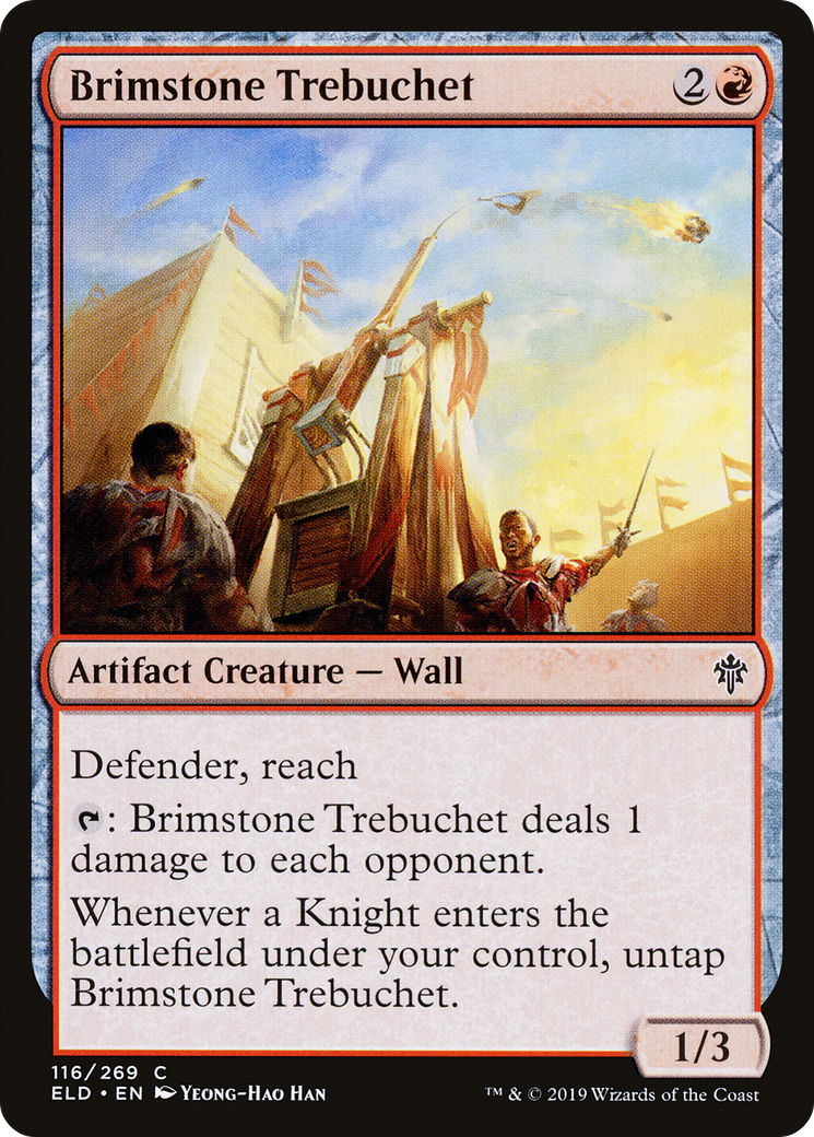 Brimstone Trebuchet (ELD-116) - Throne of Eldraine