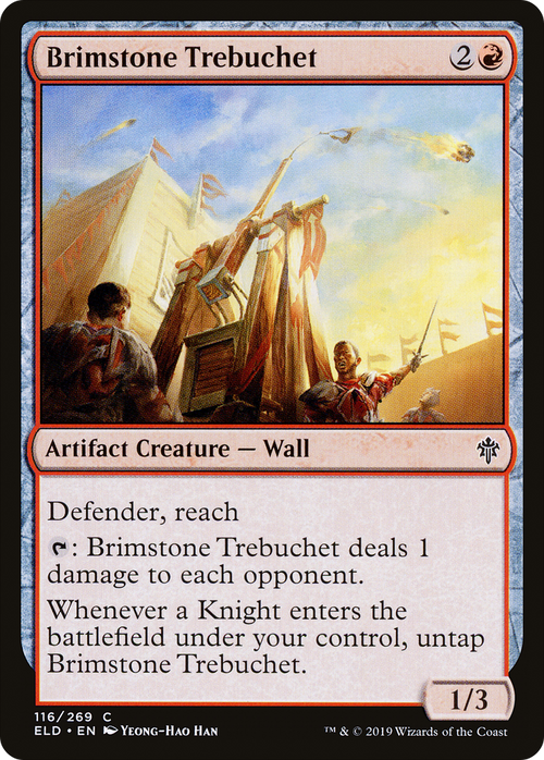 Brimstone Trebuchet (ELD-116) - Throne of Eldraine