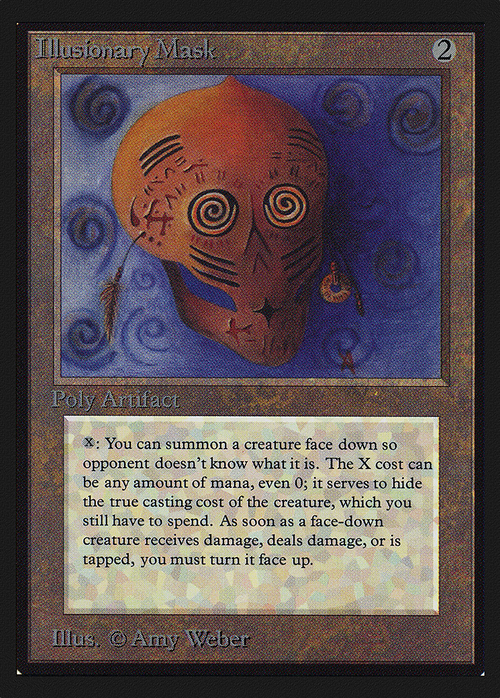 Illusionary Mask (IE) (IED-) - Intl. Collectors' Edition