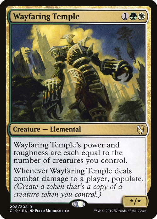 Wayfaring Temple (C19-208) - Commander 2019
