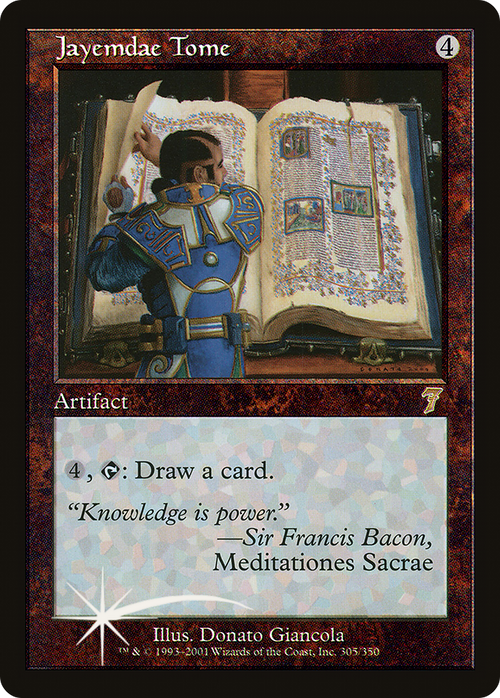 Jayemdae Tome (7ED-305) - 7th Edition Foil