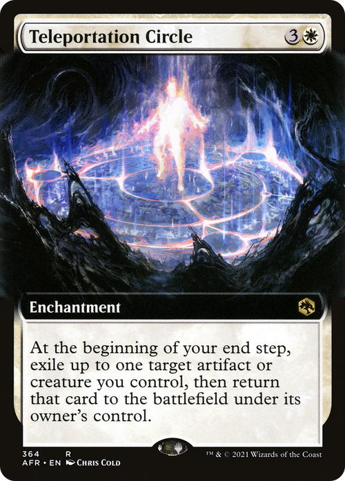 Teleportation Circle (Extended Art) (AFR-364) - Adventures in the Forgotten Realms: (Extended Art) Foil