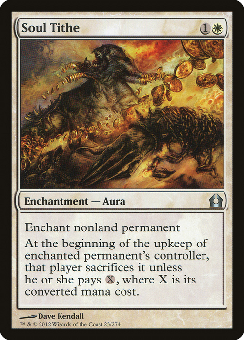 Soul Tithe (RTR-023) - Return to Ravnica