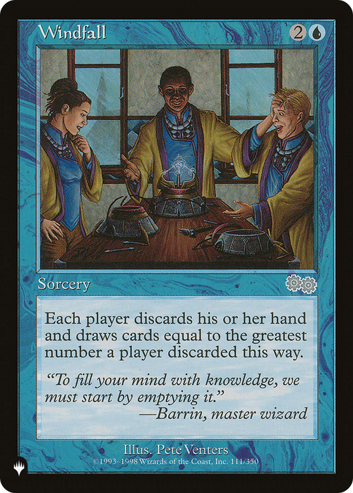 Windfall (LIST-USG-111) - The List