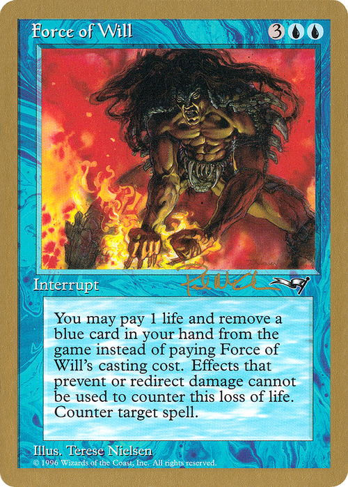 Force of Will - 1997 Paul McCabe (ALL) (WCD-) - World Championship Decks 1997
