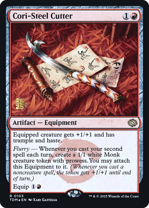 Cori-Steel Cutter (PRE-103S) - Prerelease Cards Foil