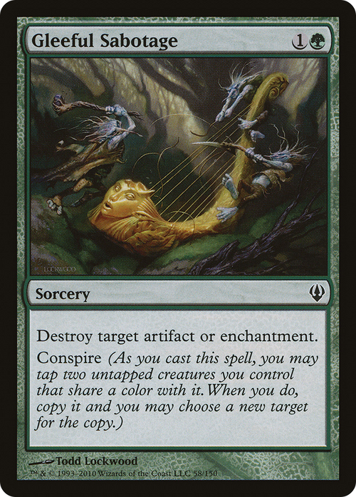 Gleeful Sabotage (ARC-058) - Archenemy
