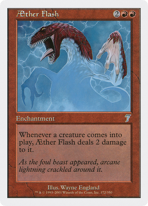 Aether Flash (7ED-172) - 7th Edition Foil