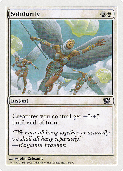 Solidarity (8ED-046) - 8th Edition Foil