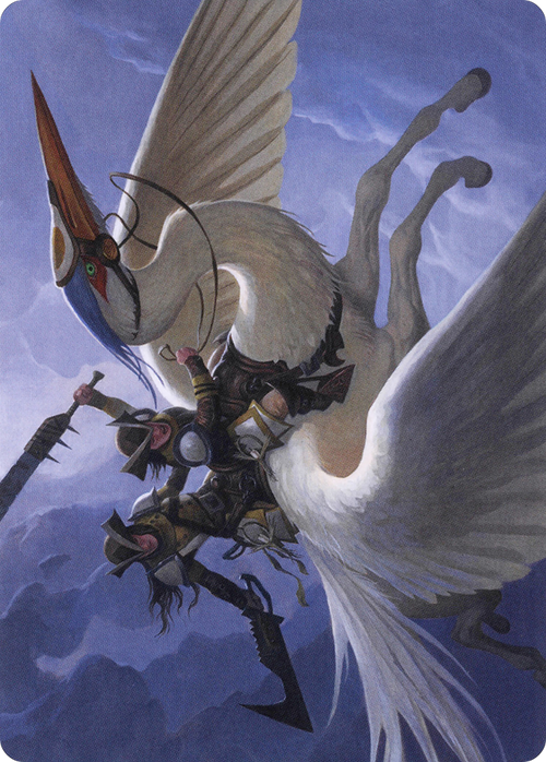 Gryffwing Cavalry // Gryffwing Cavalry (AVOW-011) - Crimson Vow Art Series (Borderless) Foil