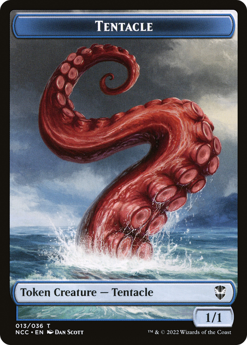 Tentacle (TNCC-013) - New Capenna Commander Tokens Foil