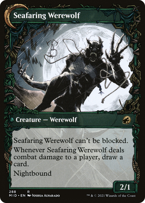 Suspicious Stowaway (Showcase) (MID-288) - Innistrad: Midnight Hunt: (Showcase, Double Faced Transform)
