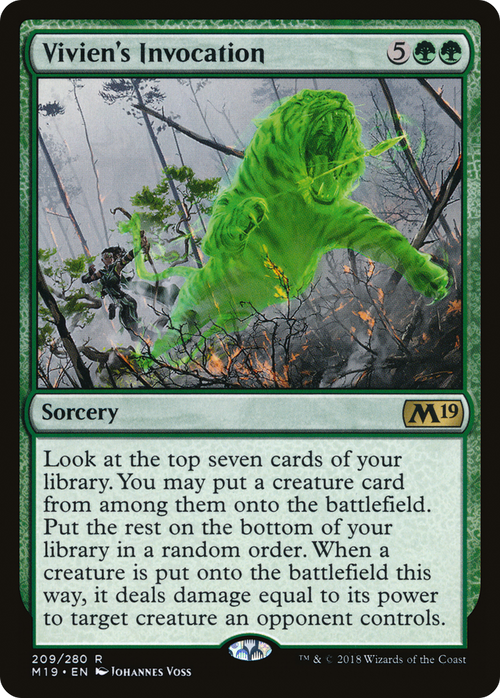 Vivien's Invocation (M19-209) - Core Set 2019
