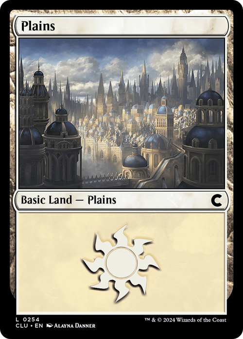 Plains (0254) (CLU-254) - Ravnica: Clue Edition
