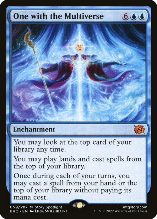 One with the Multiverse (BRO-059) - The Brothers' War Foil