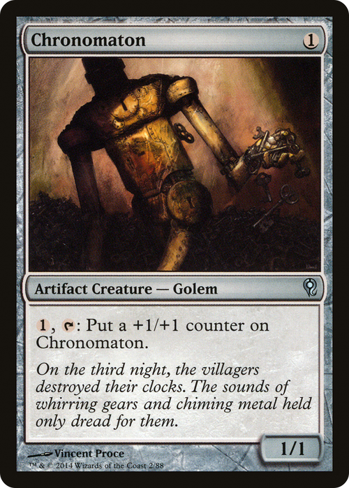 Chronomaton (DDM-002) - Duel Decks: Jace vs. Vraska