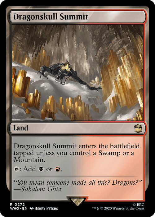 Dragonskull Summit (WHO-272) - Doctor Who
