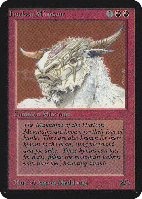 Hurloon Minotaur (LEA-) - Limited Edition Alpha