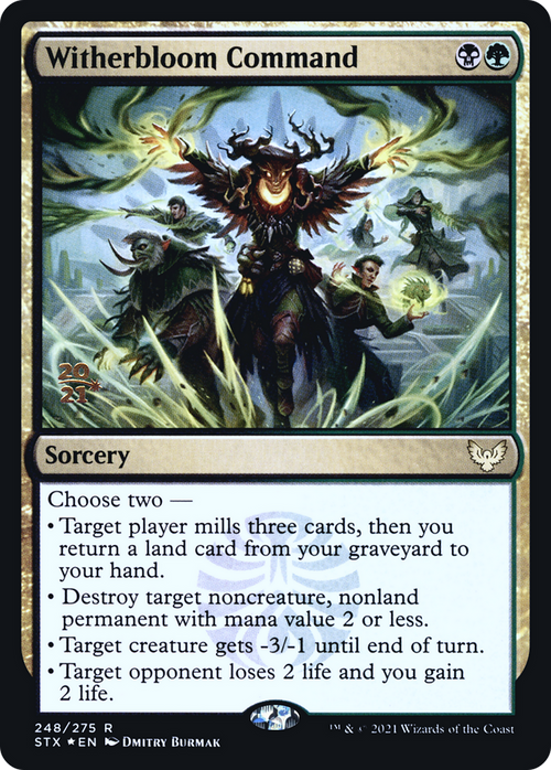 Witherbloom Command (PRE-248S) - Strixhaven: School of Mages Promos Foil