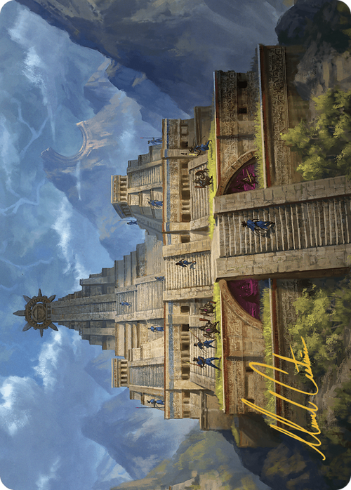 Barracks of the Thousand // Barracks of the Thousand (ALCI-006) - The Lost Caverns of Ixalan Art Series (Borderless) Foil