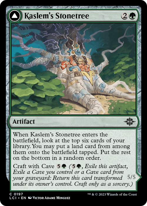 Kaslem's Stonetree (LCI-197) - The Lost Caverns of Ixalan