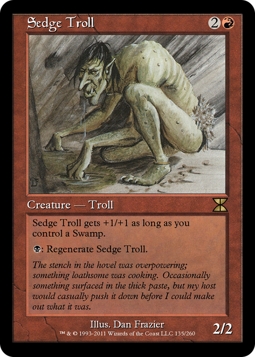 Sedge Troll (ME4-135) - Masters Edition IV Foil