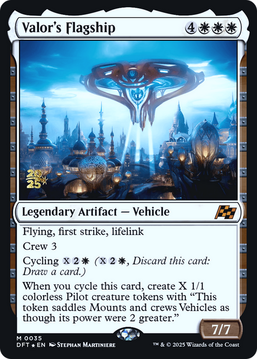 Valor's Flagship (PRE-35S) - Prerelease Cards Foil